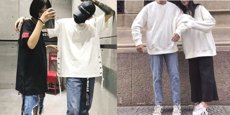 cách phối đồ Unisex cho nữ