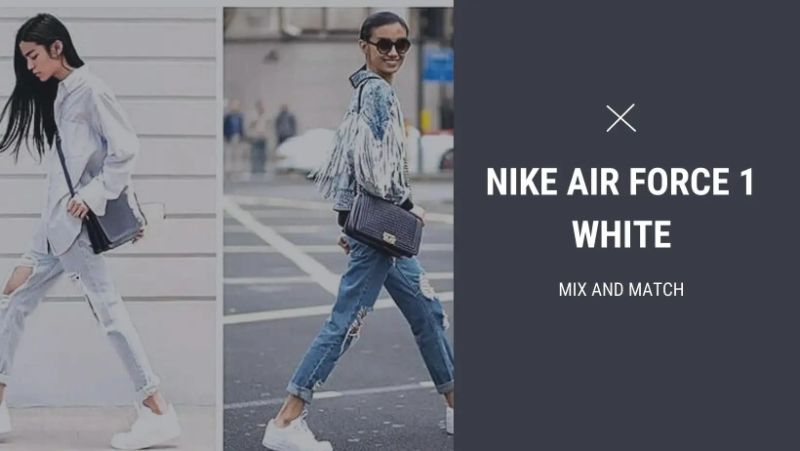 Phối đồ với Nike Air Force 1 nữ